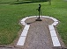 064 - All 156 Bricks and Ecumenical Marker up the Water Pump Walkway